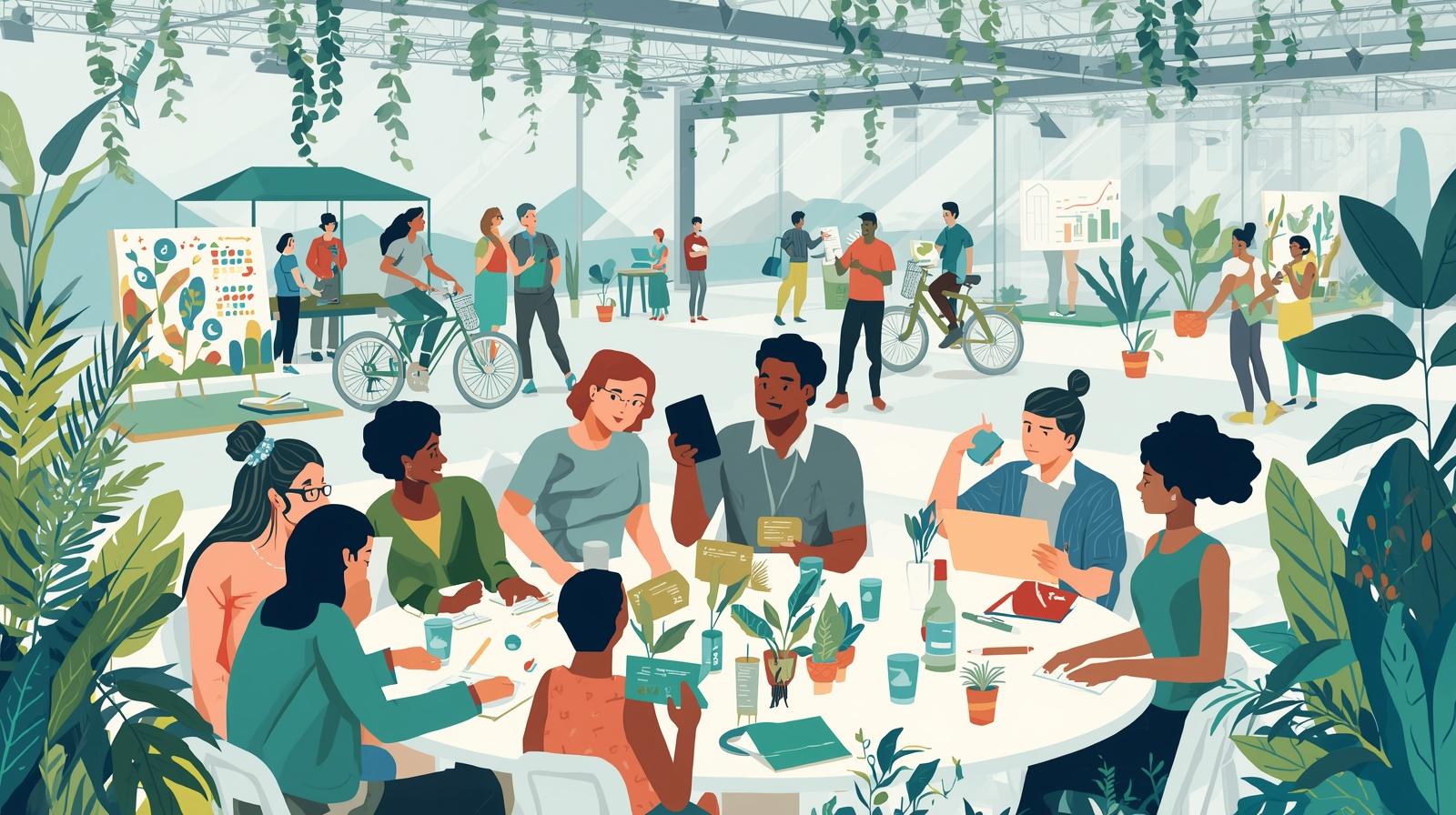 Supplier sustainability briefings and waste‑station volunteer training